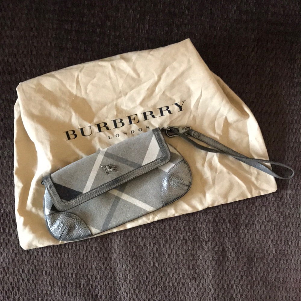Authentic Burberry Wristlet